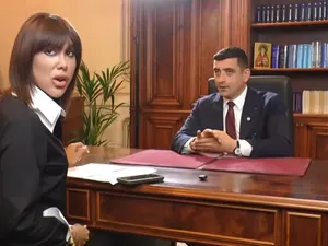 Denise Rifai, către George Simion: „Nu mă las intimidată nici de țipete, nici de pumni” - FOTO: Captura video (imagine cu rol ilustrativ)