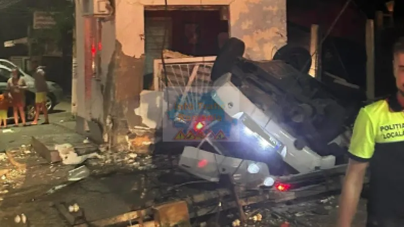 Accident mortal în Bragadiru - Foto: Centrul Infotrafic