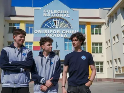 Echipa Dataout de la Colegiul Național Onisifor Ghibu din Oradea - Foto: Facebook / Ministerul Educației