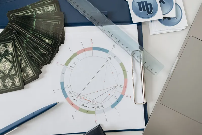 Hartă astrologică - Foto: Pexels (Imagine cu rol ilustrativ)