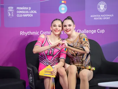 Annalise și Christina Drăgan, gimnaste cu cetățenie româno-americană, au fost atacate public cu mesaje xenofobe chiar de către un membru al FRGR Foto: INQUAM Photos/Cristi Vescan