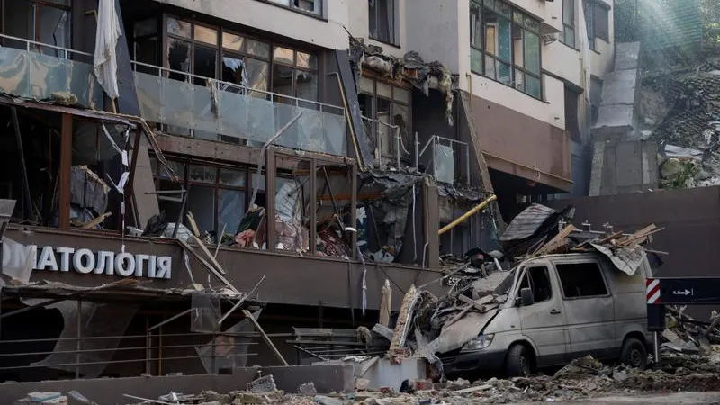 Distrugeri în Ucraina- Foto: REUTERS