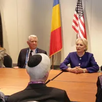 Teodor Meleșcanu, alături de premierul Dăncilă, la Washington DC Foto: Facebook