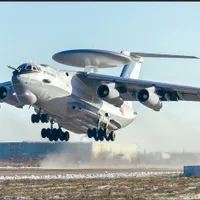 Ucraina a distrus un avion rusesc A-50 de 350 milioane  - Foto: twitter.com/front_ukrainian