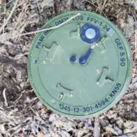 Mină rusească în frontieră, în Regiunea Briansk - Foto: Profimedia Images