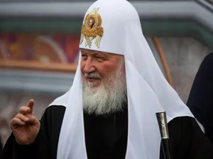 Patriarhul Kirill îi minte pe ruși că "mobilizarea" la moarte va împăca Rusia și Ucraina - FOTO: Profimedia