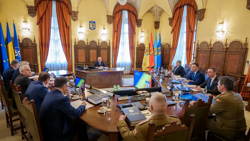 Ilie Bolojan a convocat ședința CSAT la Palatul Cotroceni. Ce subiecte urgente sunt pe ordinea de zi - Foto: CSAT - Rol ilustrativ