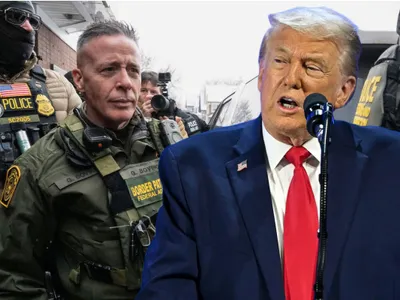 Donald Trump și Gregory Bovino - Foto: Profimedia images