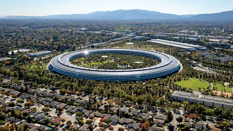 Sediul Apple din Cupertino, California