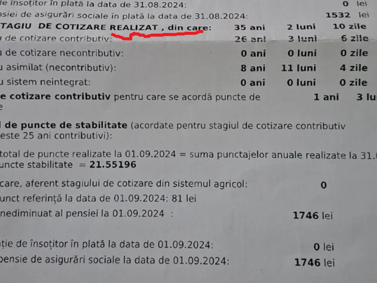 Dosar pensie - Foto: Arhiva