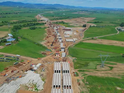 Viaductul de la Creja, un punct critic pe A7 - Foto: Facebook / Horațiu Cosma