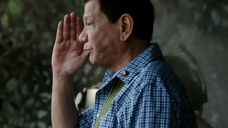 Președintele filipinez Duterte a anunțat retragerea sa din politică/foto: france24