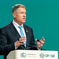 Klaus Iohannis la Alianța Solară de la Dubai Foto: Facebook/Klaus Iohannis