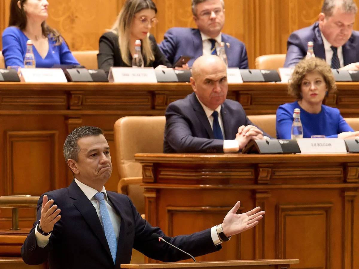 Grindeanu și Bolojan - Foto: Profimedia Images