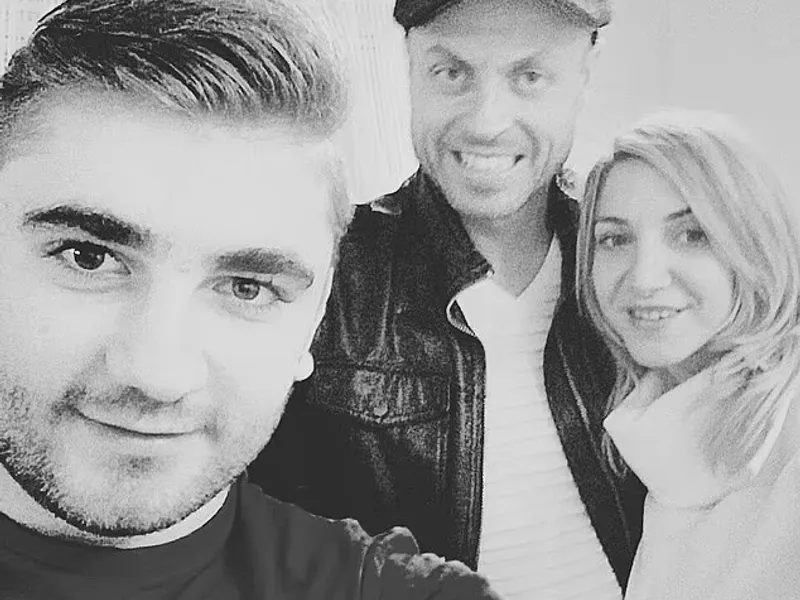 Cătălina Cojocaru era ajutată de partenerul ei englez Jamie Dunn și de fratele ei, Andrei Cojocaru Foto: Instagram