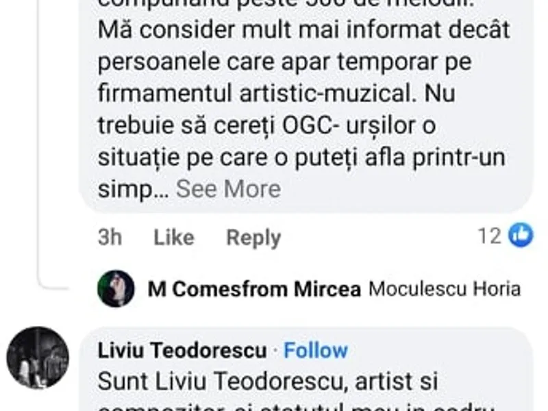 Mesajele artiștilor la postarea ministrului Culturii