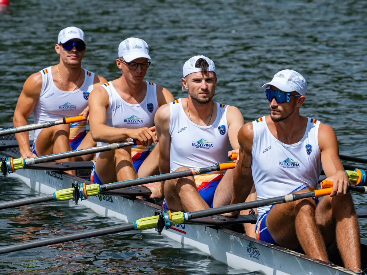 Șase echipaje românești s-au calificat în Finalele A la Campionatele Mondiale de canotaj Under-23  - Foto: Facebook / Federatia Romana De Canotaj