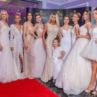 Sofia Natalia, fetița Biancăi Drăgușanu, pe catwalk la 5 anișori. / Foto: click.ro