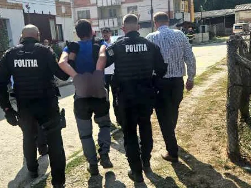 Un bărbat a ajuns la spital după ce a devenit agresiv cu mascații. Aceștia au tras în ei - Foto: Arhiva