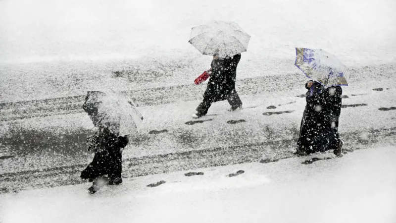 ANM a emis un cod galben de ninsori abundente/FOTO: Getty