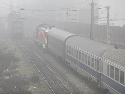 Circulaţie feroviară restricţionată între staţiile Orbeni şi Faraoani, pe firul I. Vagon  deraiat - FOTO: Inquam Photos / Octav Ganea