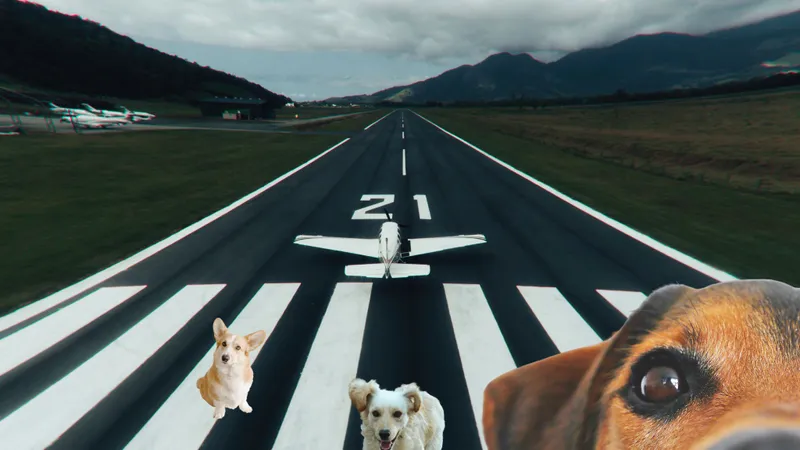 Cum a reușit un câine să împiedice aterizarea unui avion. A fost alergat de angajați pe pistă  - Foto: Global Voice / imagine cu caracter ilustrativ