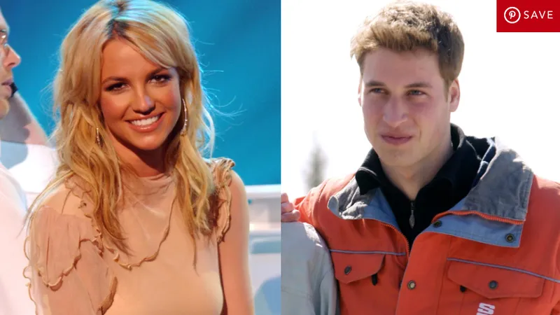 Britney Spears și Prințul William nu au reuit să se întâlnească- Foto: stylecaster.com