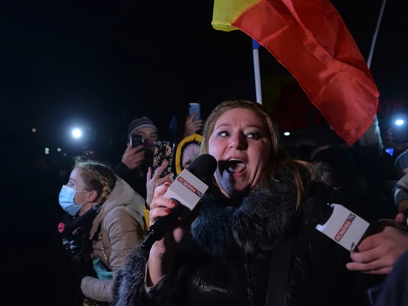 Diana Șoșoacă. Inquam Photos / Eduard Vînătoru