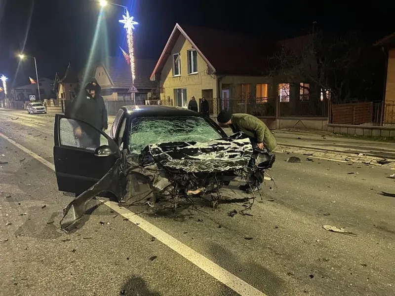 Accident Florești / Foto: infotraficromania.ro