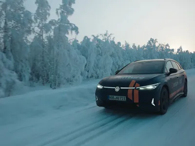 Călătorie de 3.000 km, din Germania până la Capul Nord, cu o mașină electrică de familie - Foto: DKV Mobility