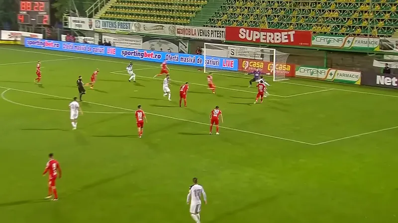 Dinamo a câștigat barajul cu FC Argeș - Foto: captură video