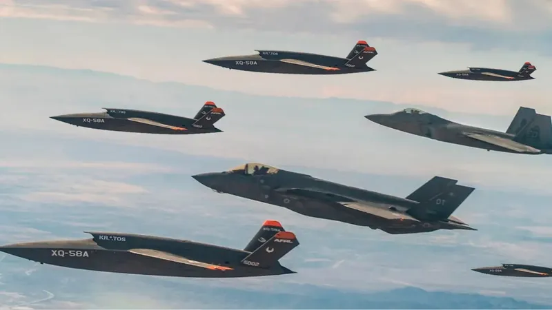 Războiul dronelor SUA-China, aproape. Pentagonul își face flotă de mii de UAV inteligente - Foto: USAF (imagine cu caracter ilustrativ)