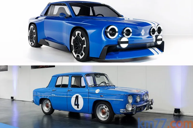 Renault 8 Gordini - Foto: colaj