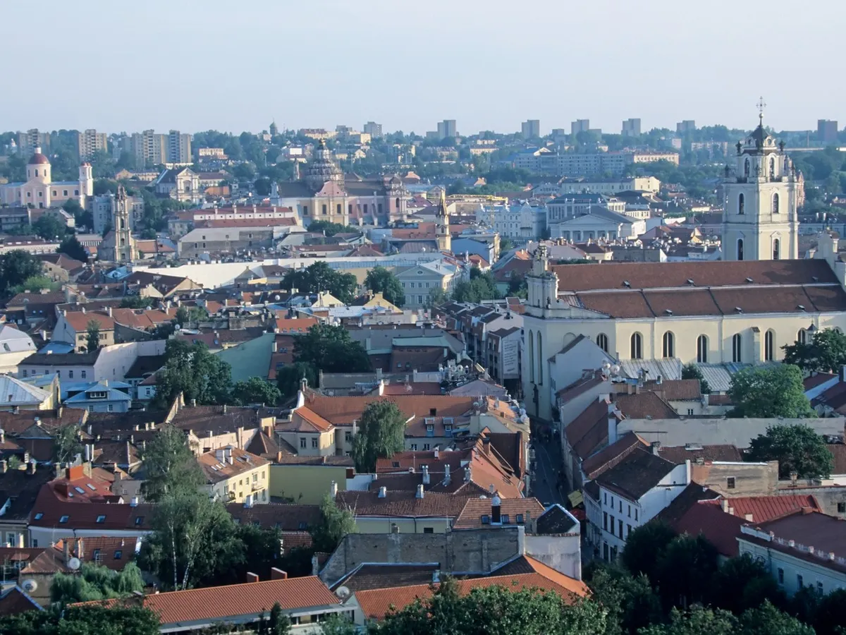 Panoramă din Vilnius - Foto: Profimedia Images (Imagine cu rol ilustrativ)