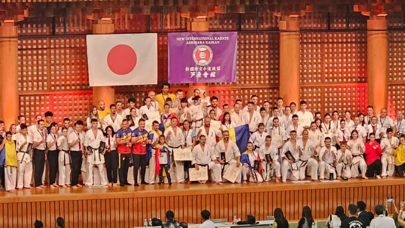 Performanță istorică! România, locul I pe națiuni la Campionatul Mondial de Karate - Foto: Facebook