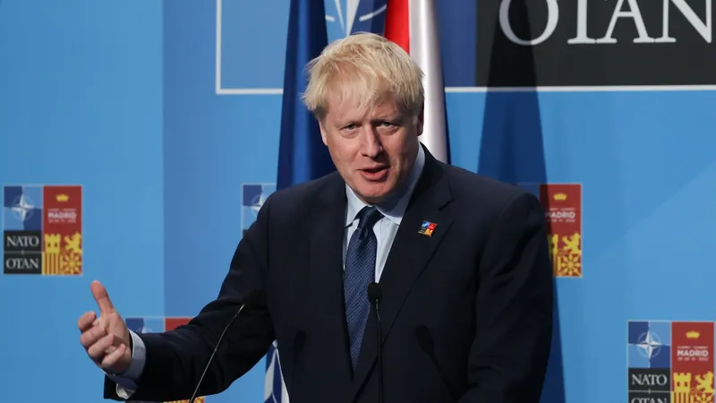 Boris Johnson, propus la șefia NATO/foto: profimedia