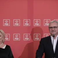 Liviu Dragnea și Viorica Dăncilă s-au jucat din nou de-a guvernarea. Foto Inquam Photos/Octav Ganea