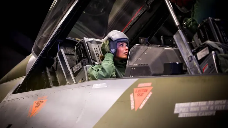 Prințesa a vizitat o bază militară norvegiană. FOTO: nrk.no