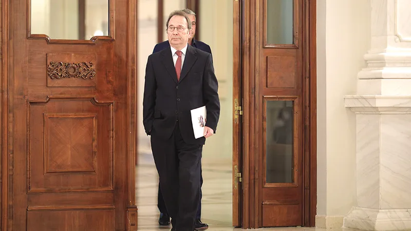 CCR  În 2018, când Curtea  Constituțională a făcut praf prescripția, șef al instituției era, ca și acum, Valer Dorneanu - Foto: INQUAM PHOTOS/ Octav Ganea