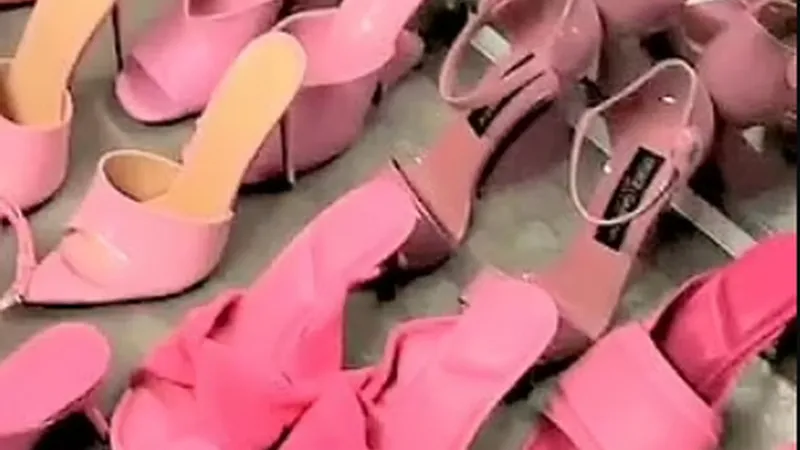 „Comoara” milionarei Kylie Jenner: un dulap cu pantofi în valoare de peste 1 MILION de dolari. / Foto: dailymail.co.uk