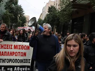 Violențe în Grecia. 70 de persoane arestate după ce au atacat o secție de poliție - Foto: Profimedia Images (rol ilustrativ)