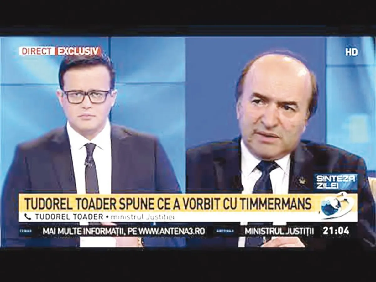Tudorel Toader, ministrul Justiției