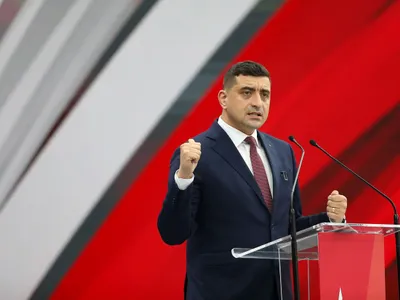 George Simion, președintele AUR - Foto: Profimedia images