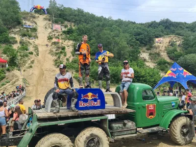 Manuel Lettenbichler a câştigat pentru a 4-a oară cel mai dur raliu hard enduro - Foto: Facebook/Red Bull Romaniacs