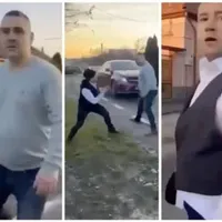 Doi interlopi, Mihai Gabor, zis Grecu şi Mihai Borciu, naș și fin, s-a luat la bătaie în plină stradă  Foto: Bihoreanul