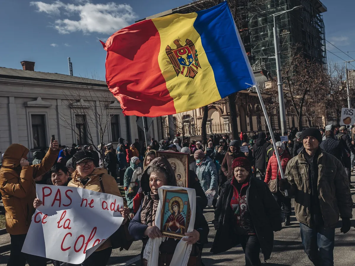 protest moldova