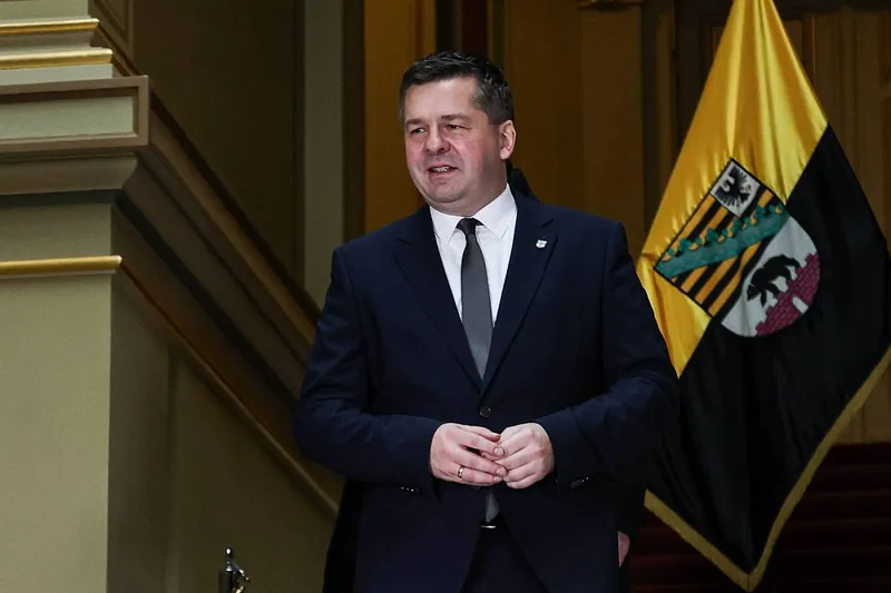 Sven Schulze, preşedinte-ministru al Saxoniei-Anhalt, iniţiatorul ideii - Foto: Profimedia Images