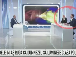 Florentin Pandele și Hubert Thuma, la Metropola TV Foto: Captură video