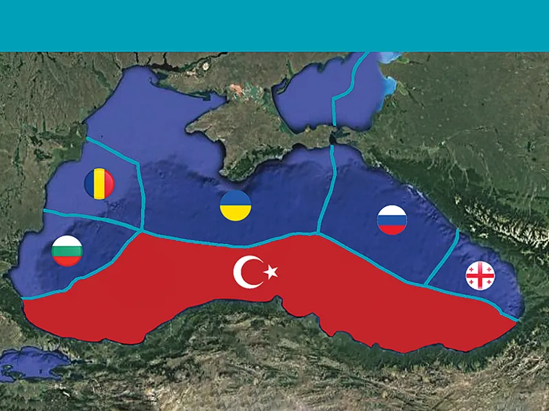 MAREA NEAGRĂ Platoul continental și zonele economice exclusive ale țărilor din Marea Neagră