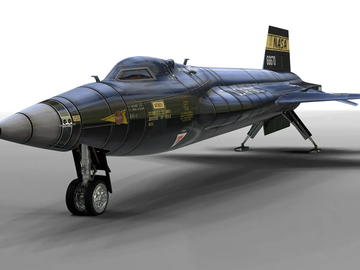 VIDEO X-15 avionul care zbura cu 7.200 km/h și făcea o oră de la Londra la New York. Făcut în 1960 - Foto: Profimedia Images
